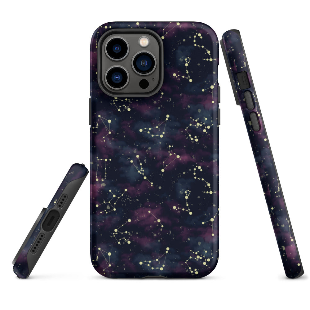 Star Constellations Tough Case for iPhone 14 Pro Max - Matte Finish - https://ascensionemporium.net